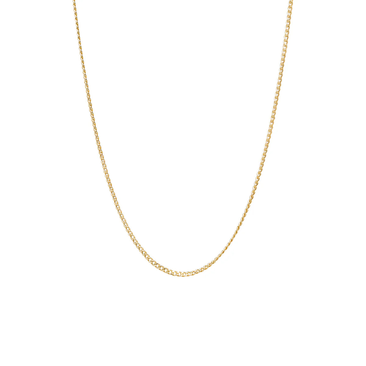 WOMEN'S CHAIN - GARGANTILLA CURB LINK (martillada)
