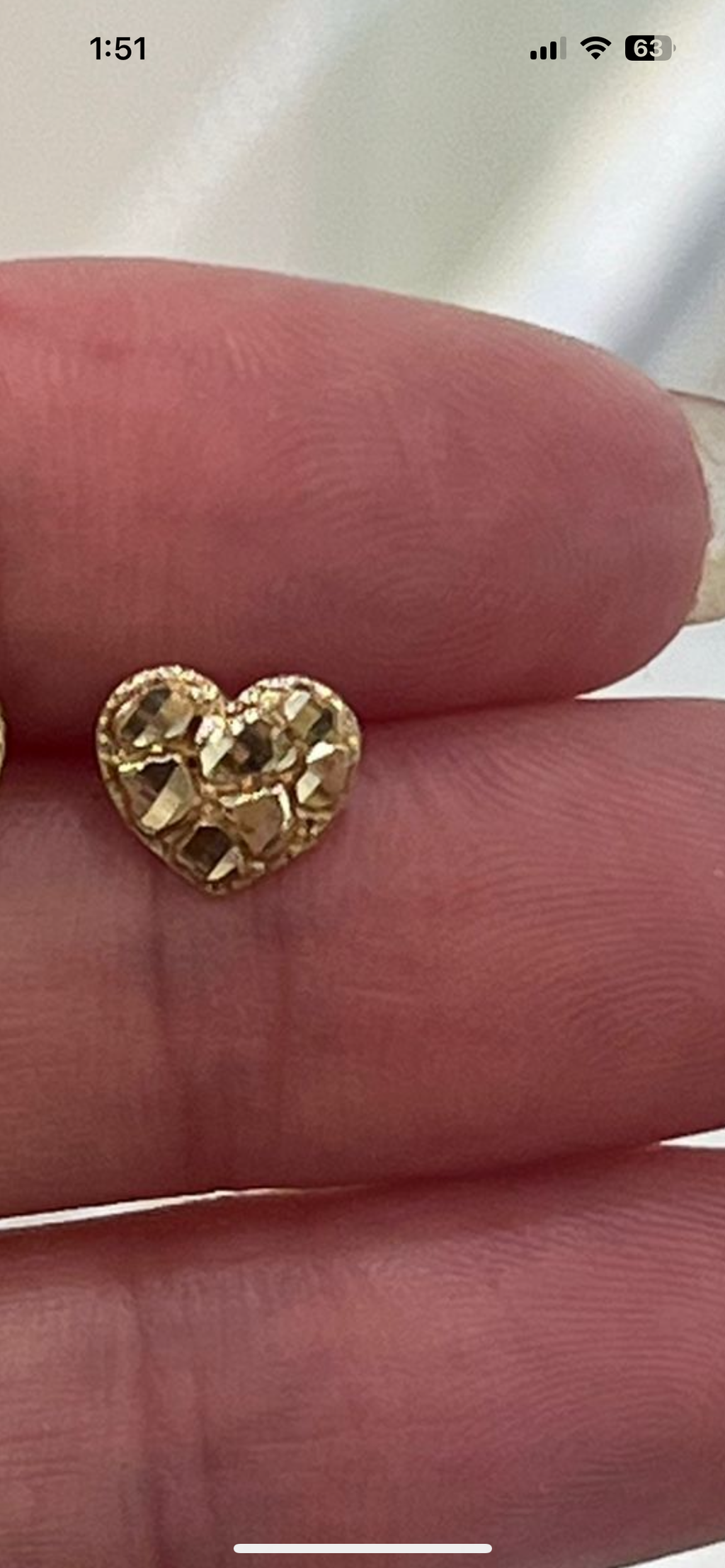 Earrings gold 14k