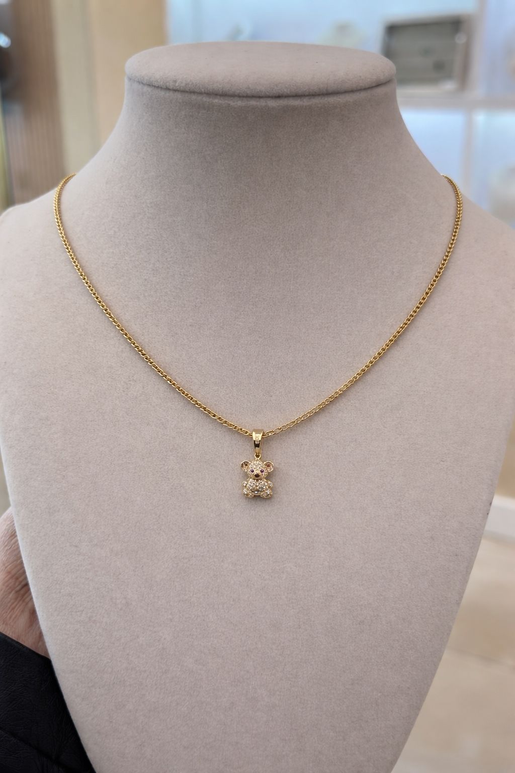 chain gold 10k and pendant gold 14k