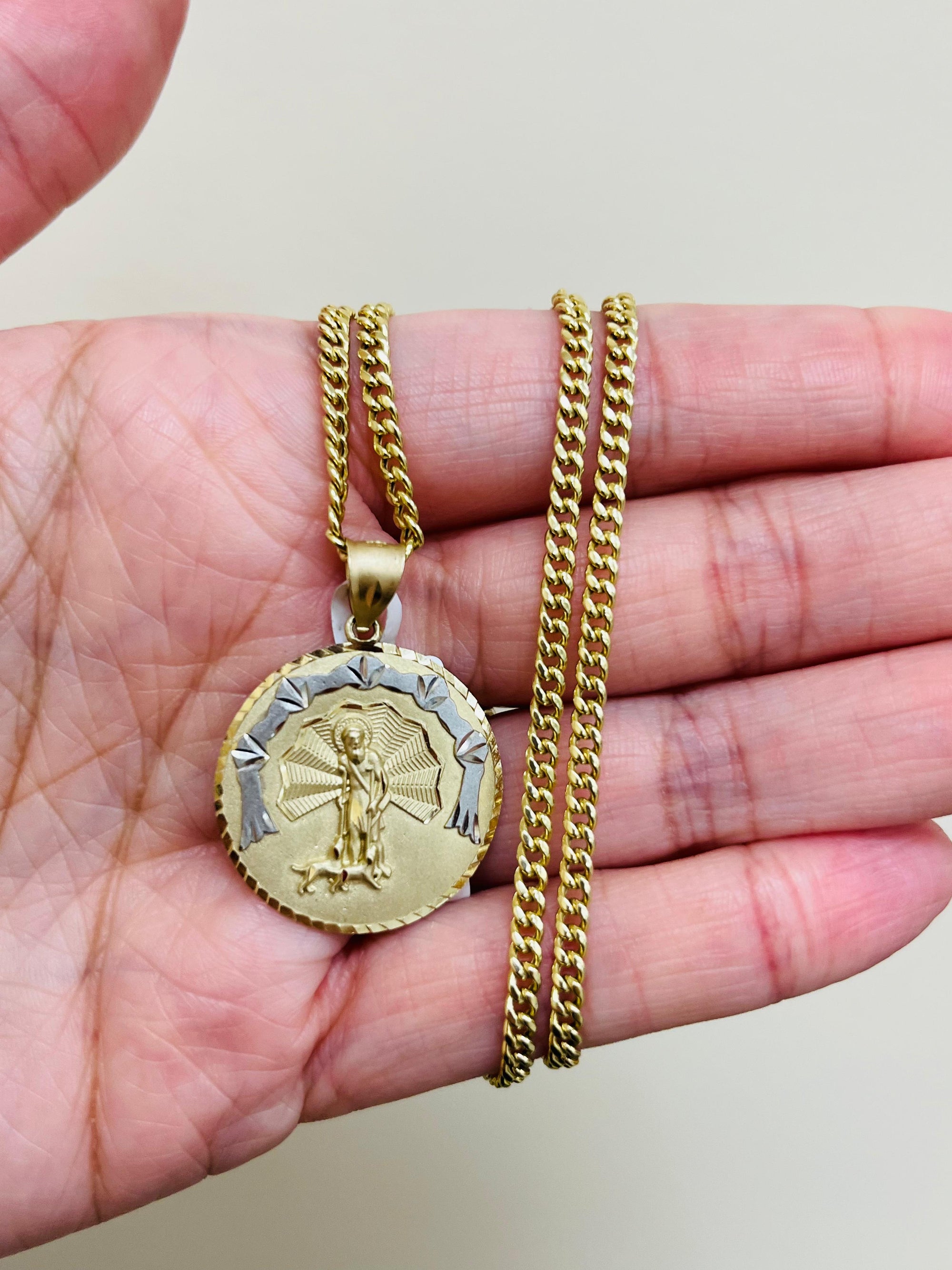chain and pendant gold 10k